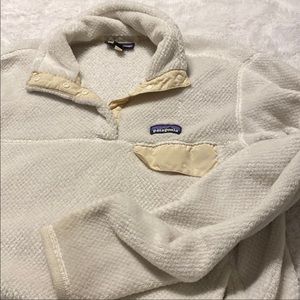 Patagonia Pullover White Large
